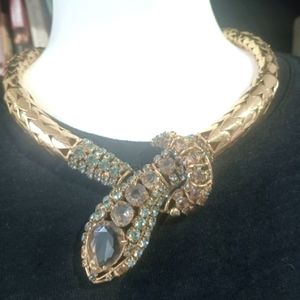 BCBG Max Azria Serpent necklace